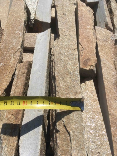 Горбушка златолит золотистый для облицовки купить в Серпухову