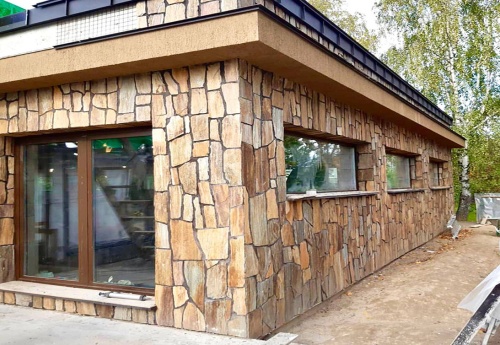 Плитняк кора дерева для фасада купить в Серпухову