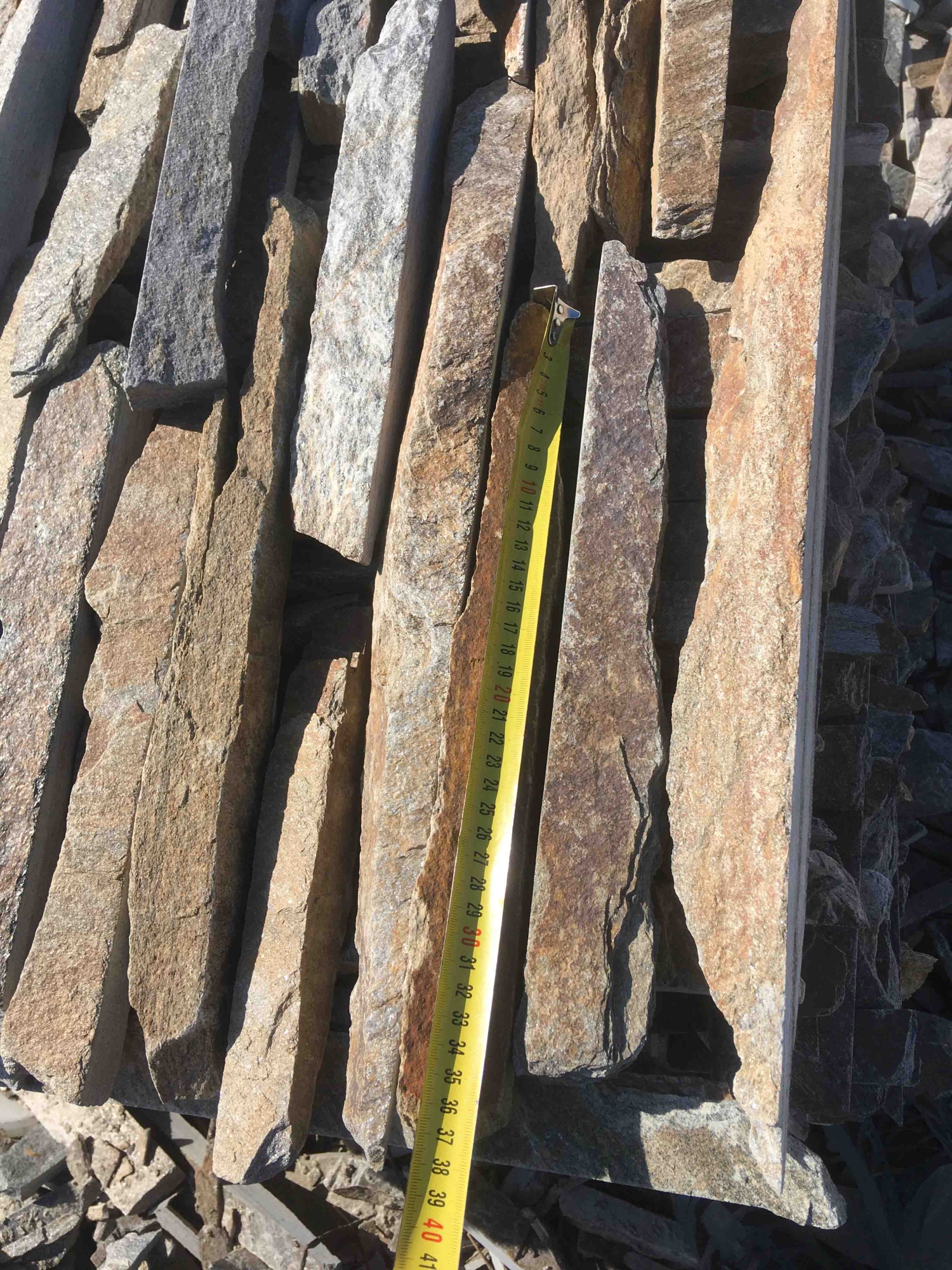 Горбушка златолит мультиколор для облицовки купить в Серпухову