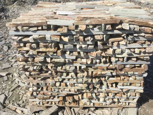 Горбушка златолит золотистый для облицовки купить в Серпухову